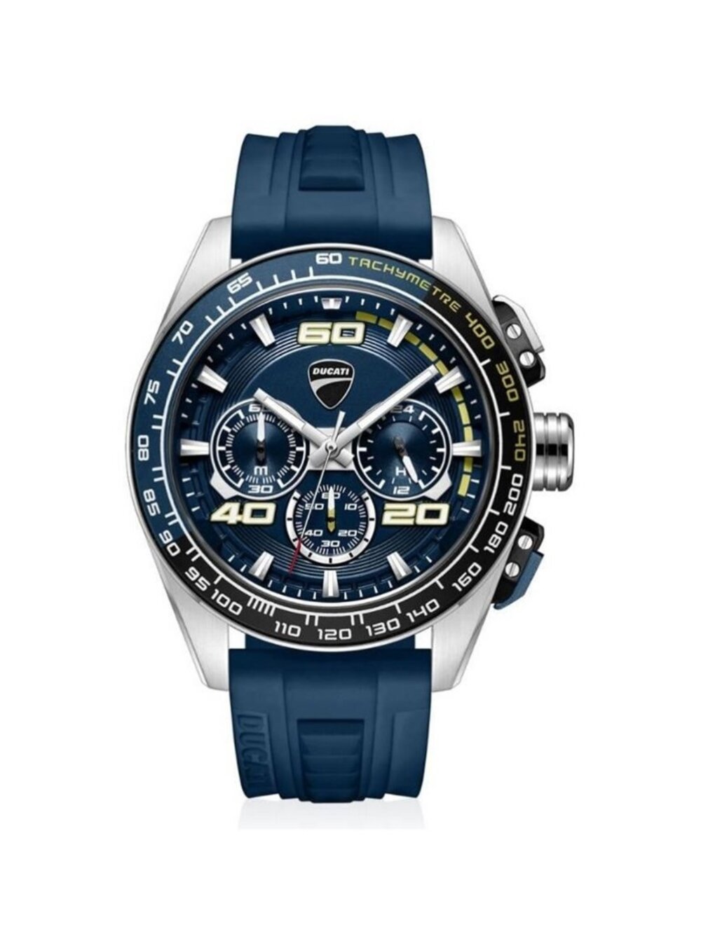 NWT Ducati Chronograph Quartz Blue Dial Men's Watch
